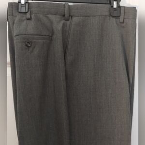 NWT Croft & Barrow Men's Wool Blend Gray Classic Dress Pants